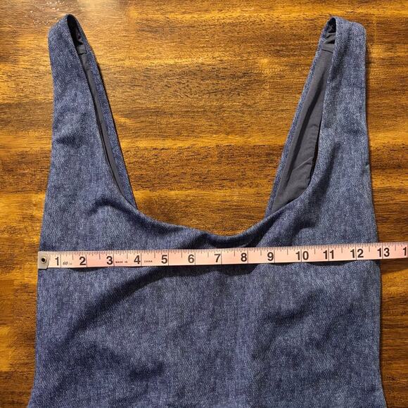 Weworewhat Women’s Large Swimsuit One Piece Scoop Low Back Cheeky High Leg - Picture 6 of 13